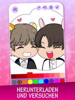 Anime K-POP Idol Chibi Malbuch Screenshot 2