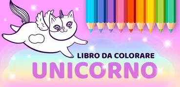 Libro a Colori sugli Unicorni