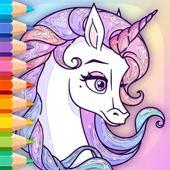 Sparkling Unicorns Color Book XAPK 下載