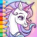 Sparkling Unicorns Color Book APK