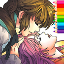 Romantic Anime Coloring Book APK