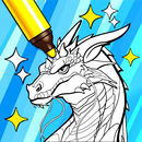 Magic Dragon Coloring Book APK