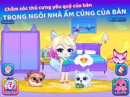 Thế giới thú Fluffy - Đường ảnh chụp màn hình 2