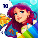 Mermaid Girls Coloring Games APK