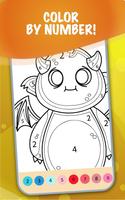 Halloween quái vật tô màu bằng số ảnh chụp màn hình 3