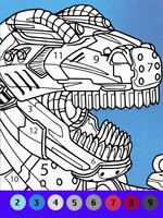 Robot Dino tô màu theo số ảnh chụp màn hình 3