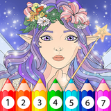 Fantasy Coloring by Numbers