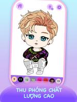 Sách tô màu kpop bằng số ảnh chụp màn hình 2