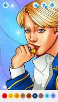 KPOP Idol Coloring by Numbers poster
