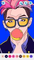 KPOP Idol Coloring by Numbers screenshot 2