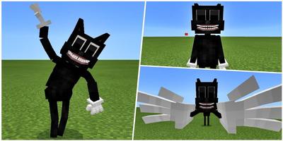 Cartoon Cat Mod for Minecraft captura de pantalla 1