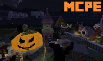 Halloween Land Map for Minecraft PE capture d'écran 1