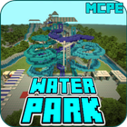 Water Park Map for Minecraft PE icône