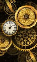 FREE Gold Clock Live Wallpaper Affiche