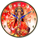 Durga Mata Clock Livewallpaper APK