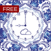 FREE Beautiful Flower Clock APK