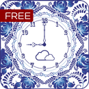 FREE Beautiful Flower Clock APK