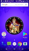Hanuman Clock Live Wallpaper Affiche
