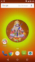 Hanuman Clock Live Wallpaper capture d'écran 2