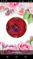 Rose Clock Live Wallpaper poster