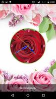 Rose Clock Live Wallpaper Affiche