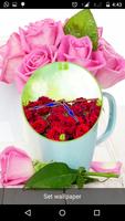 Rose Clock Live Wallpaper screenshot 2
