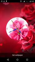Rose Clock Live Wallpaper screenshot 3