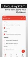 Week planner: Todo list Ekran Görüntüsü 1
