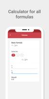 Maths and Physics formulas capture d'écran 1
