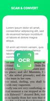 OCR Text Scanner : Convert Image Text To Digital capture d'écran 3