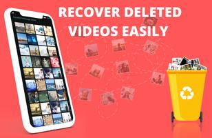 Deleted Video Recovery App Plakat