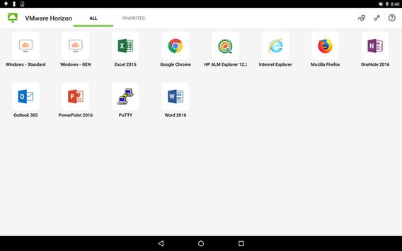VMware Horizon Client 截图 5