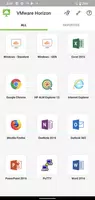 VMware Horizon Client captura de pantalla 1