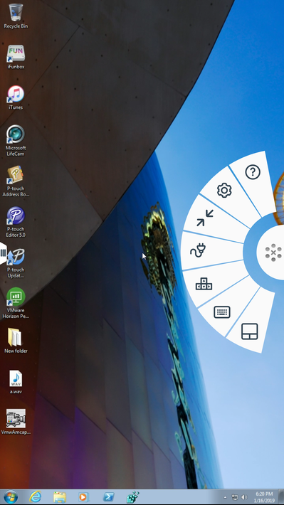 VMware Horizon Client screenshot 2