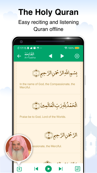 Prayer times, Quran and azan & Qibla-Vmuslim Pro screenshot 2