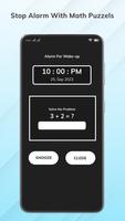 Math Password Alarm Clock screenshot 1