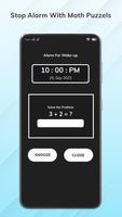 Math Password Alarm Clock capture d'écran 1