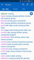 English Indonesian Dictionary capture d'écran 2