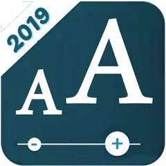 Descargar XAPK de Big Font - Cambiar tamaño de fuente