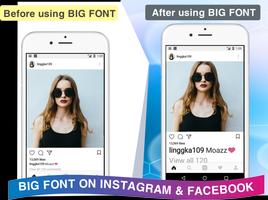 Big Font captura de pantalla 3