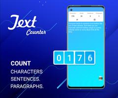 Text Counter : Word Sentence & Paragraph Counter poster