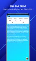 Text Counter : Word Sentence & Paragraph Counter screenshot 1