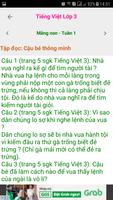 Tieng Viet Lop 3 screenshot 1