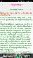 Tieng Viet Lop 3 screenshot 3