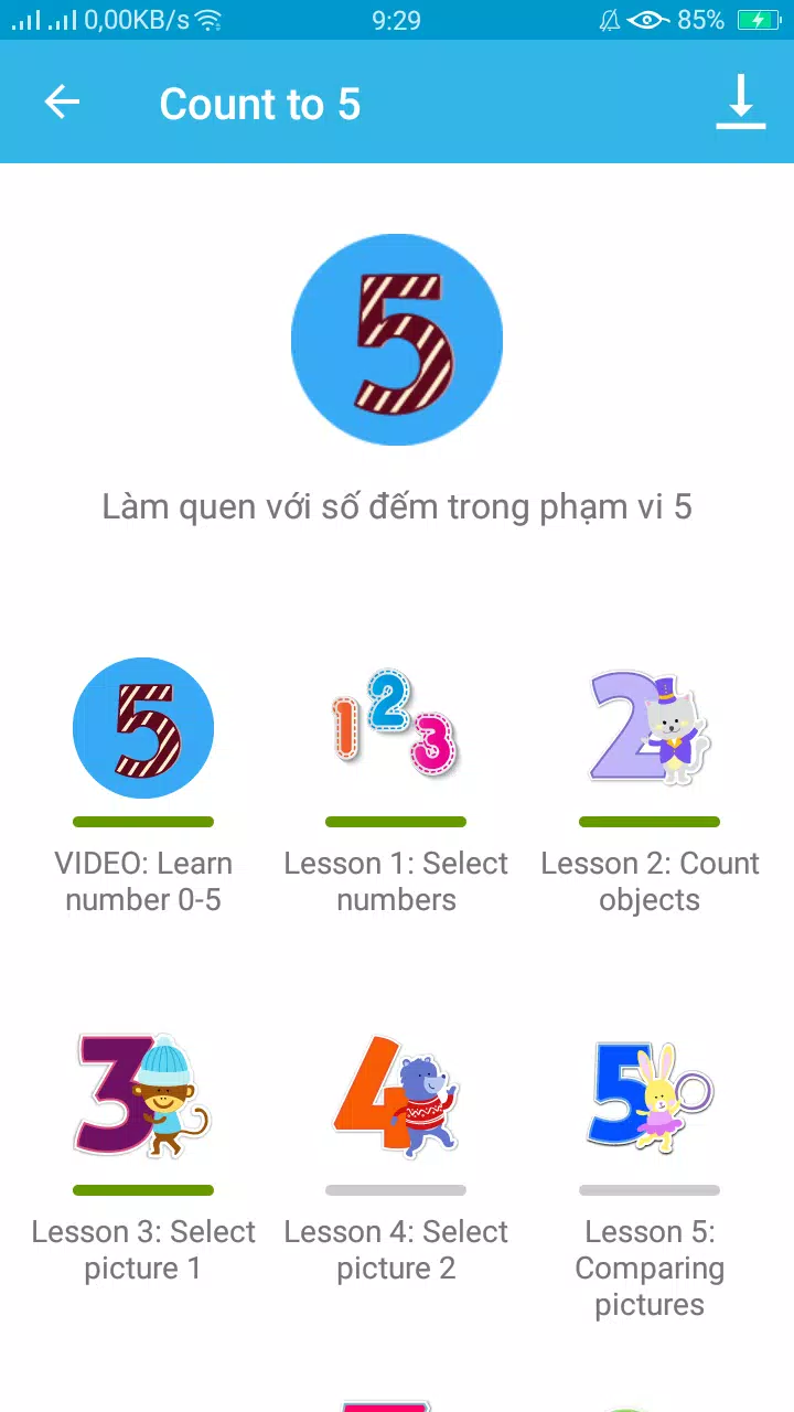 Tải Xuống Apk Vndoc - Toán Mầm Non Cho Android