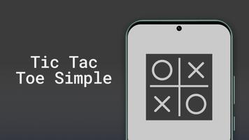 Tic Tac Toe Simple - 2 Player الملصق