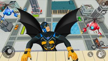 Flying Bat Robot Car Transform captura de pantalla 2