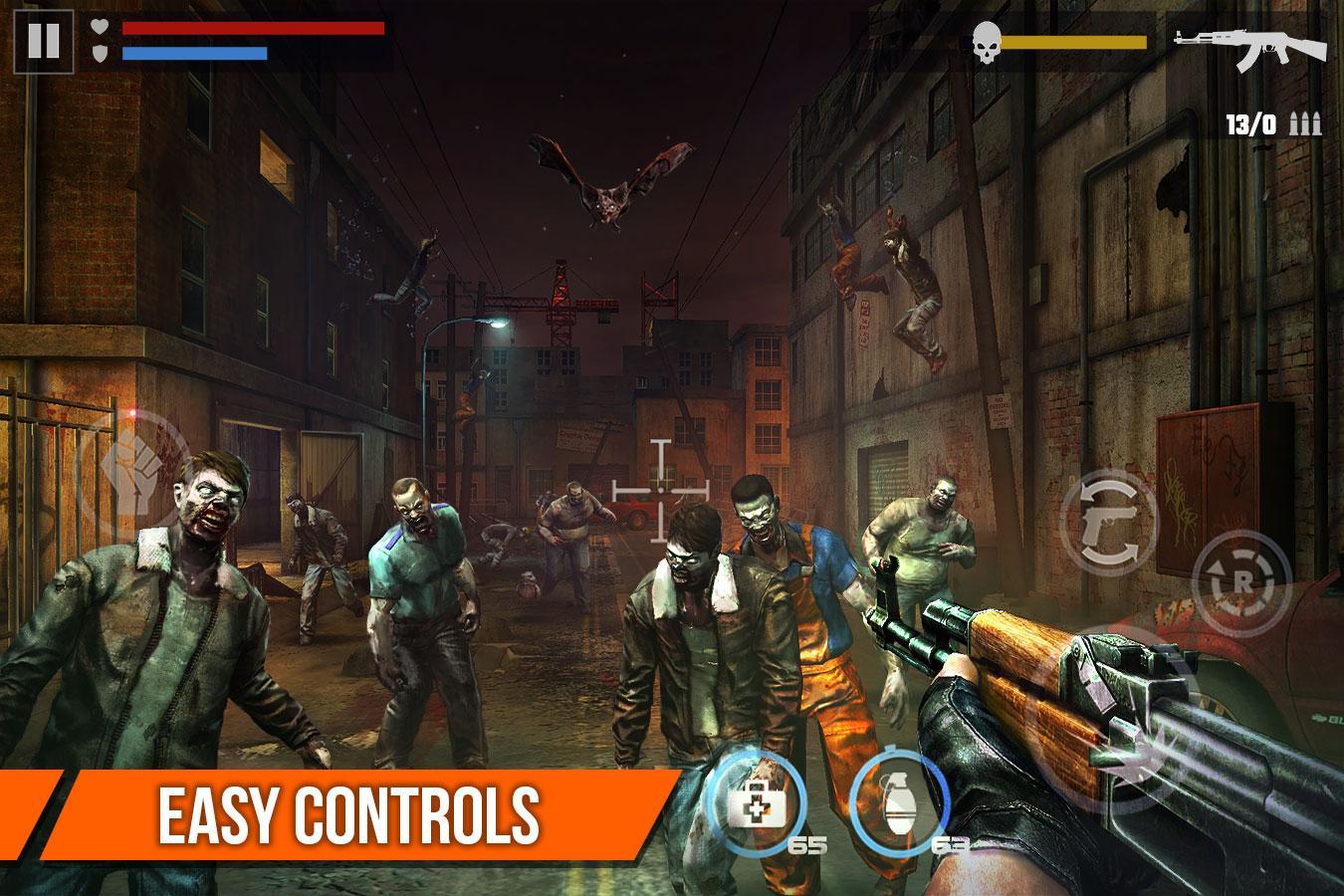 Dead Target Zombie Offline Shooting Games For Android Apk - best zombie games roblox 2020