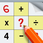 Math Crossmath Puzzle آئیکن