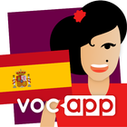ikon Belajar bahasa Spanyol VocApp